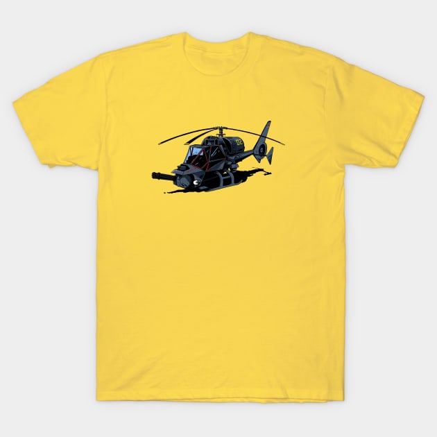 Blue Thunder T-Shirt by ctupa